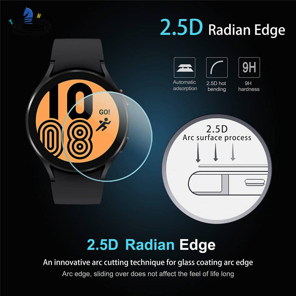 5+5 Pack] Galaxy Watch 6 Screen Protector Case 44mm,Samsung Galaxy Watch 6  44mm Accessories 