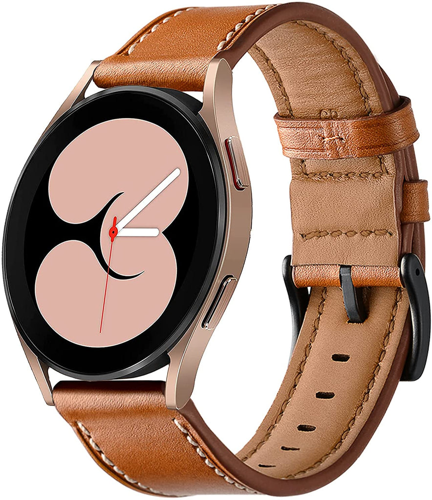 Leather Band For Samsung Galaxy Watch 4/6 classic 46mm 42mm